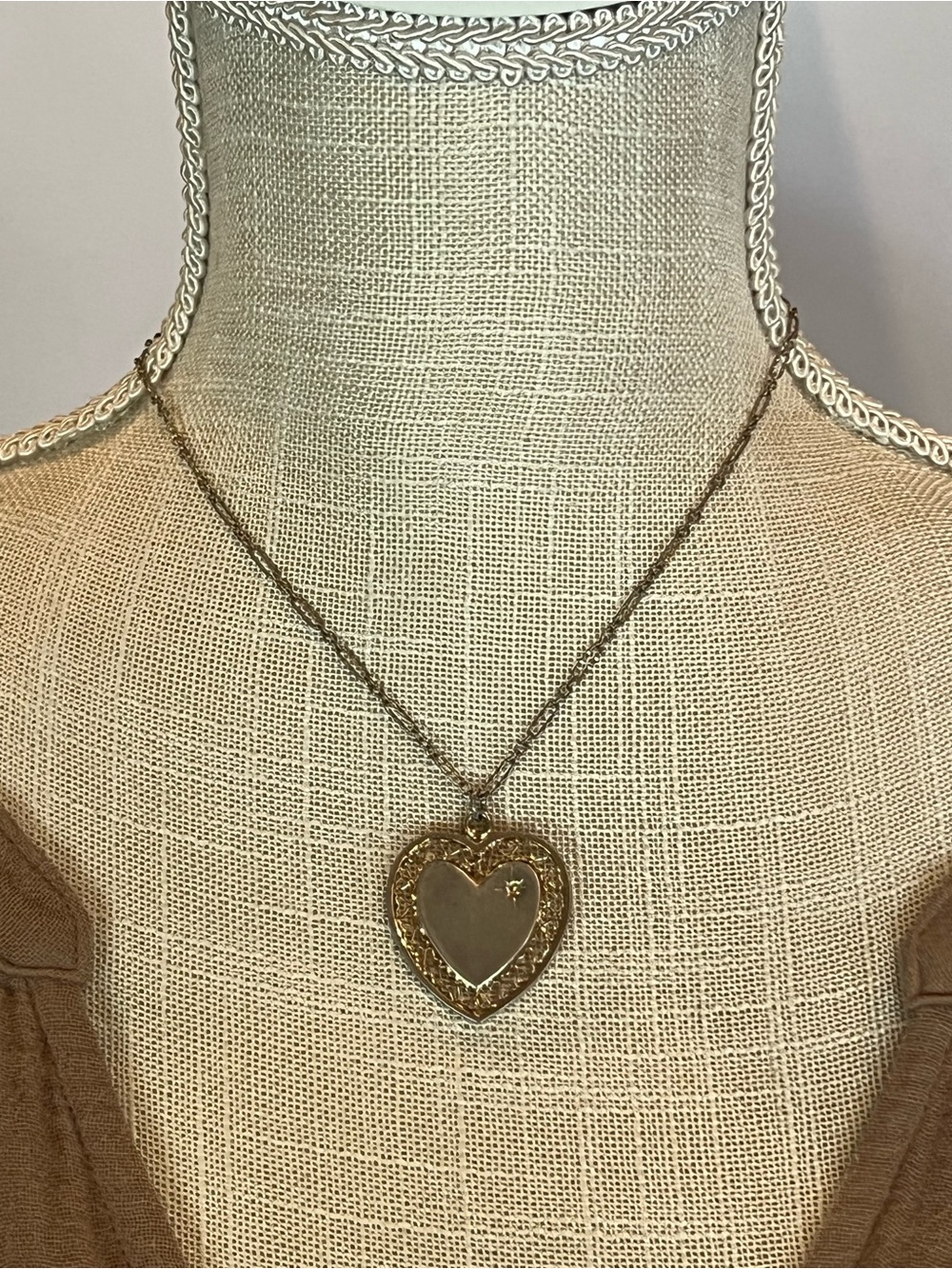 Vintage Heart Necklace